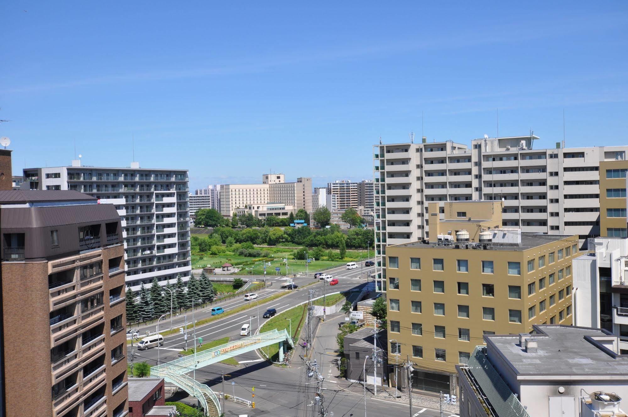 Apa Hotel Sapporo Susukino Eki Minami Zewnętrze zdjęcie